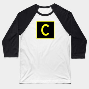 C - Charlie - FAA taxiway sign, phonetic alphabet Baseball T-Shirt